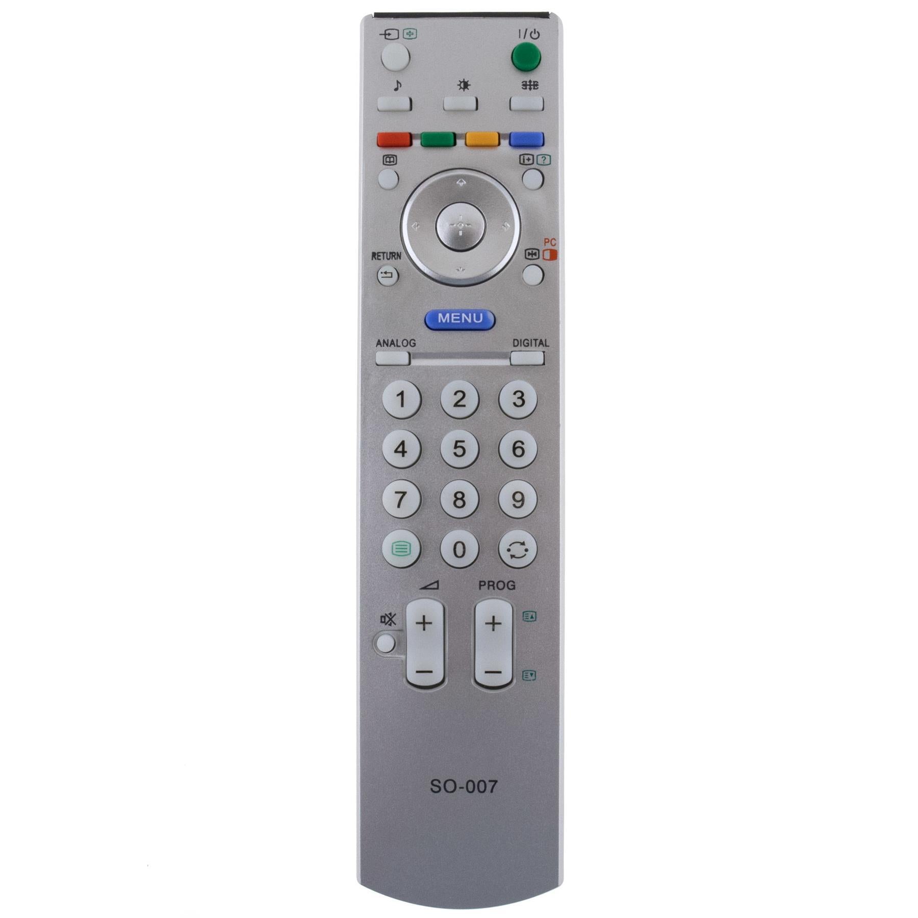 Replacement TV Remote Control for Sony RM-ED007