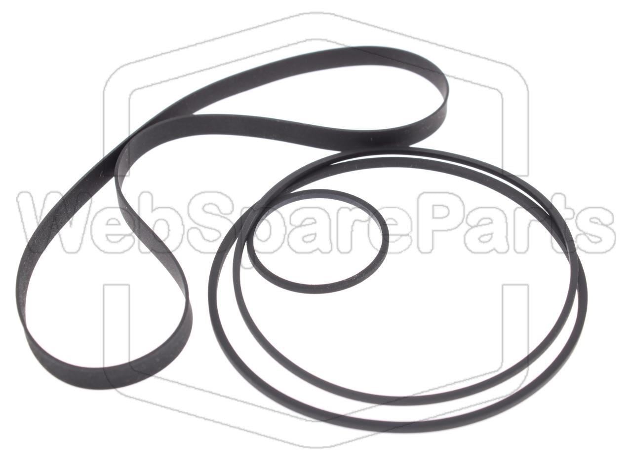 Kit cinghie per piastra a cassette stereo Aiwa AD-R460