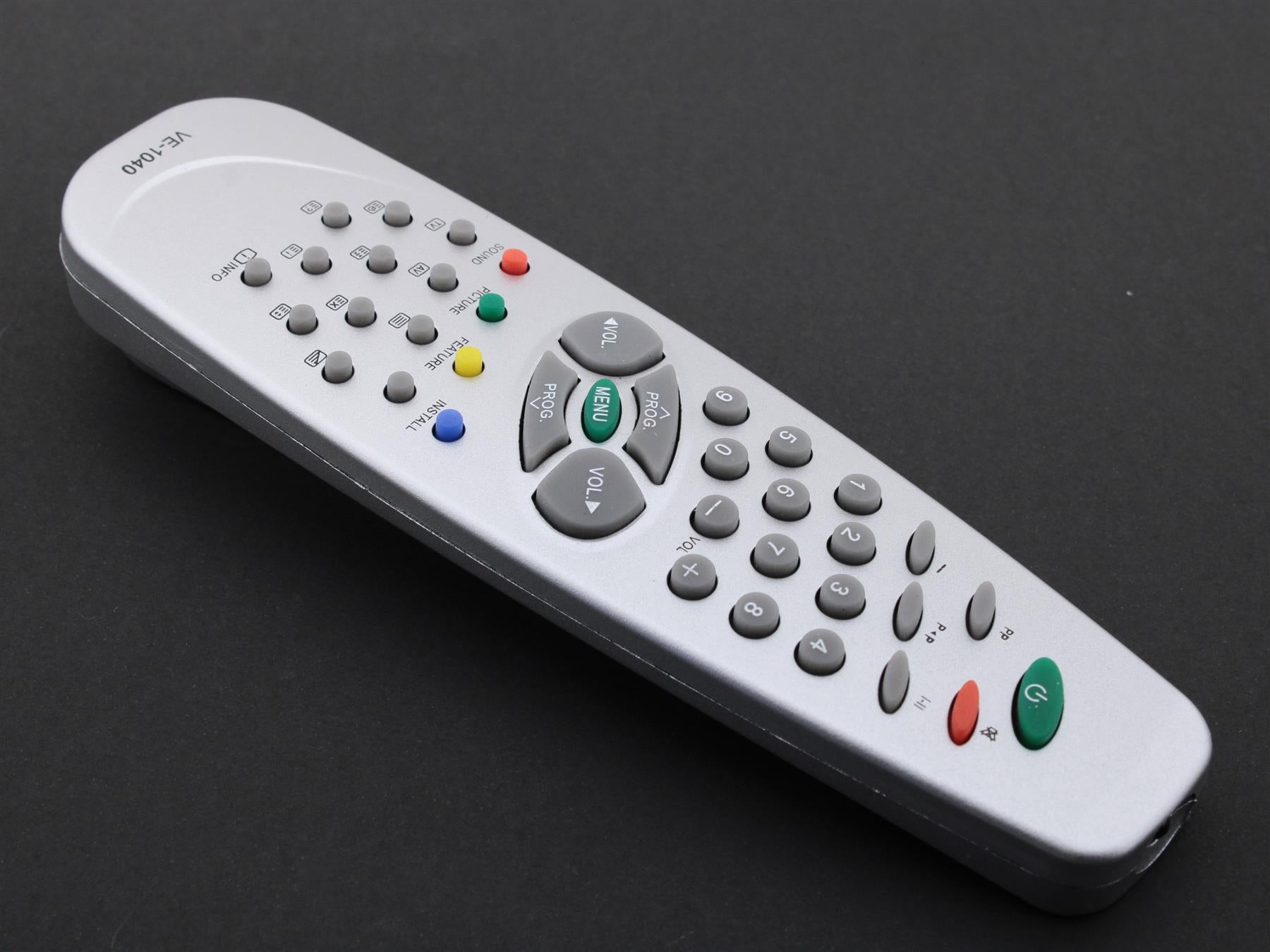 Replacement TV Remote Control for RC1040