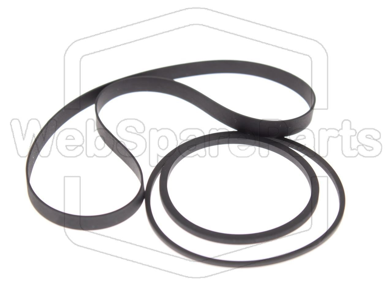 Kit cinghie per piastra a cassette stereo Kenwood KX-5060S