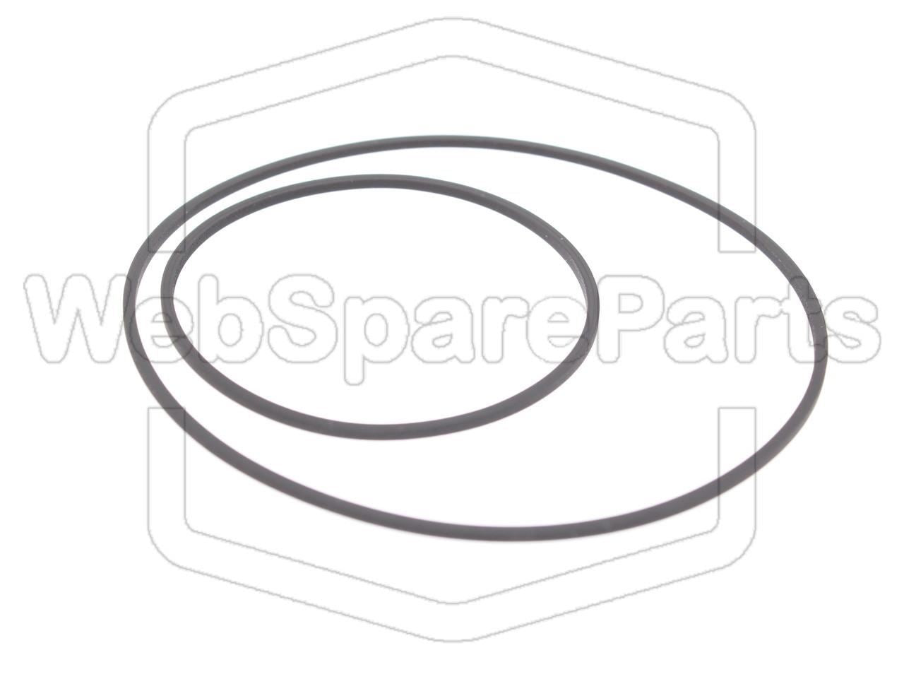 Kit cinghie per doppio piastra a cassette Aiwa CX-SL70M