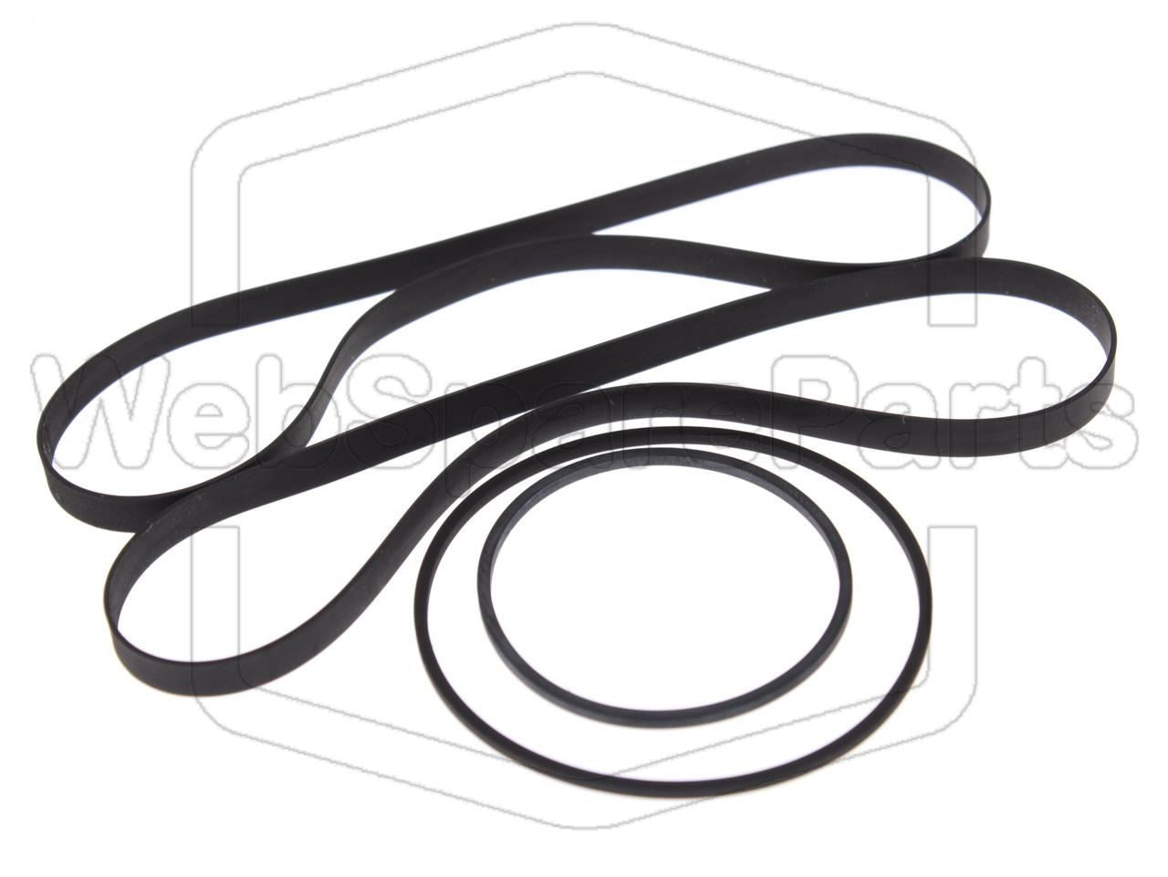 Kit cinghie per doppio piastra a cassette Aiwa AD-WX707