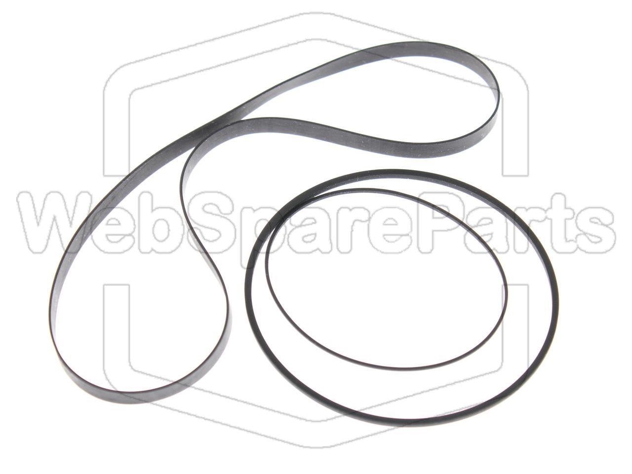 Kit cinghie per lettore cassette Sharp RT-12