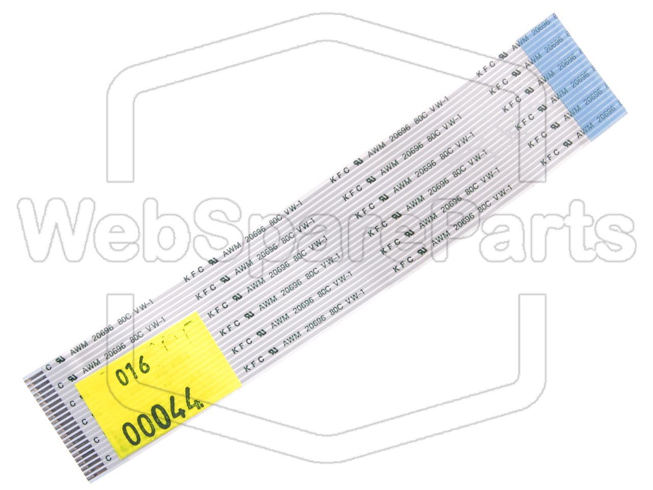 22 Pins Inverted Flat Cable L=120mm W=23.13mm