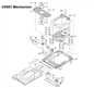 Main Chasis for Aiwa DX-N3 Mechanism Cd (Position 18)