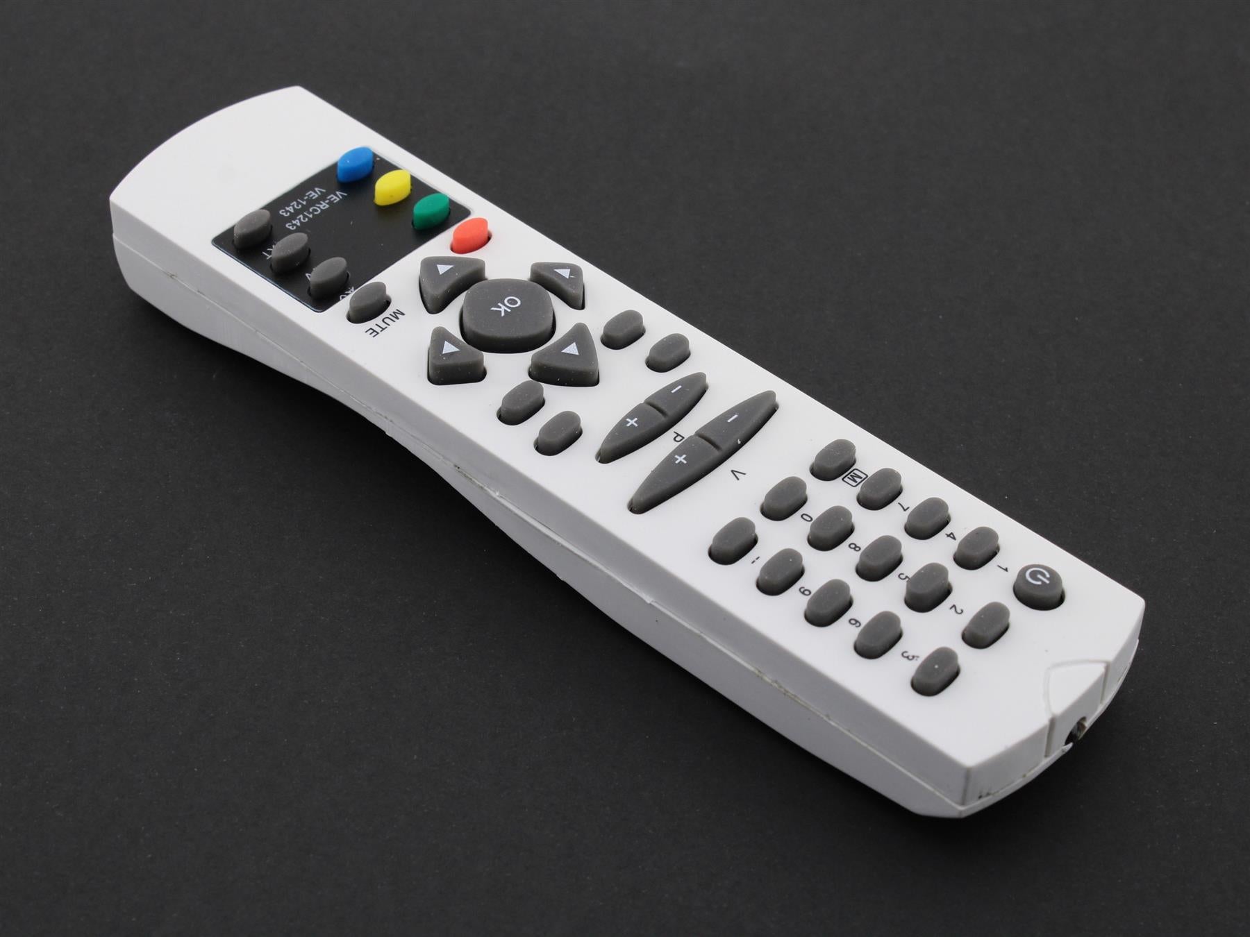 Replacement TV Remote Control for Vestel RC1243