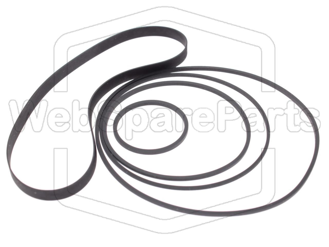 Kit cinghie per lettore cassette Luxman K-113