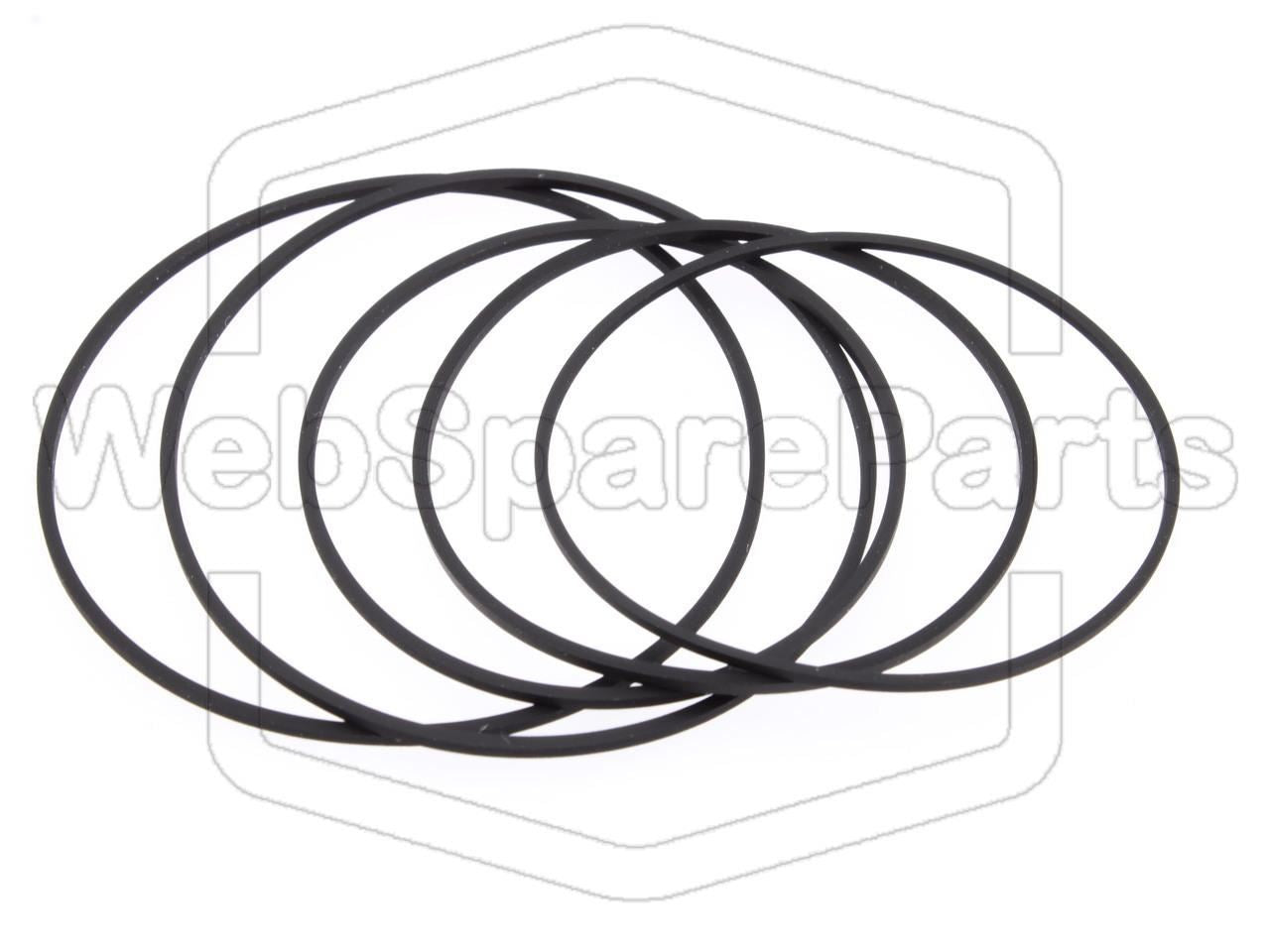 Kit cinghie per piastra a cassette Sony X0-D1 CD