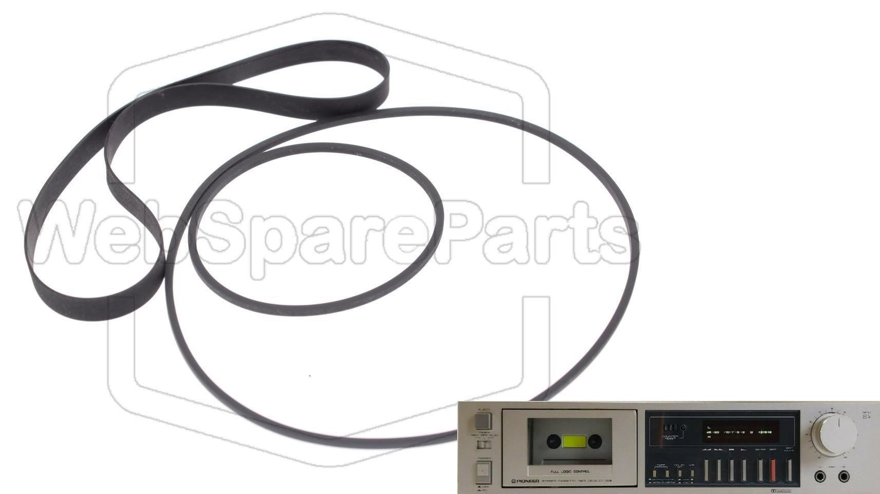 Kit cinghie per piastra a cassette Pioneer CT-205