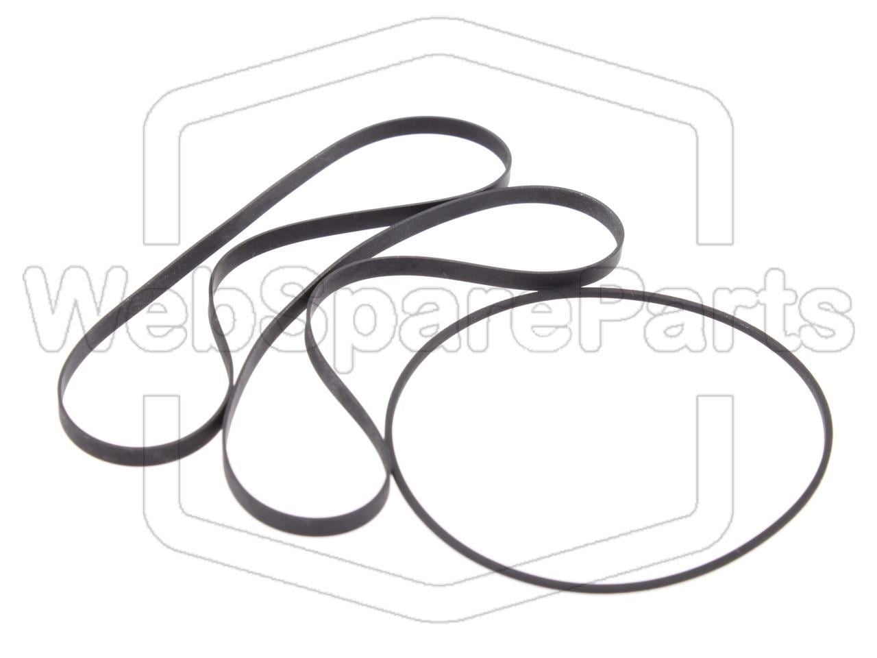 Kit cinghie per piastra a cassette Yamaha K-90