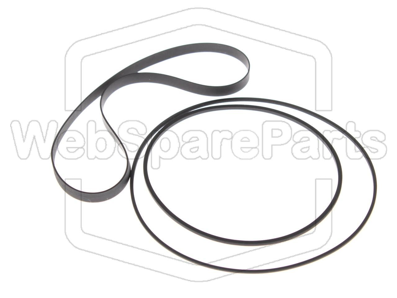 Kit cinghie per piastra a cassette stereo Sharp RT-15H