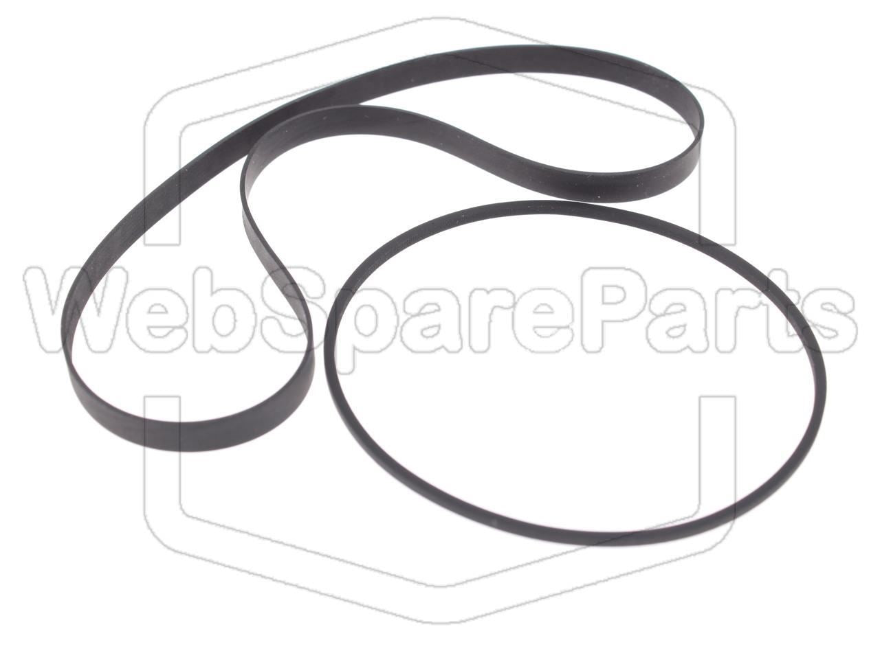 Kit cinghie per piastra a cassette stereo Aiwa AD-3700