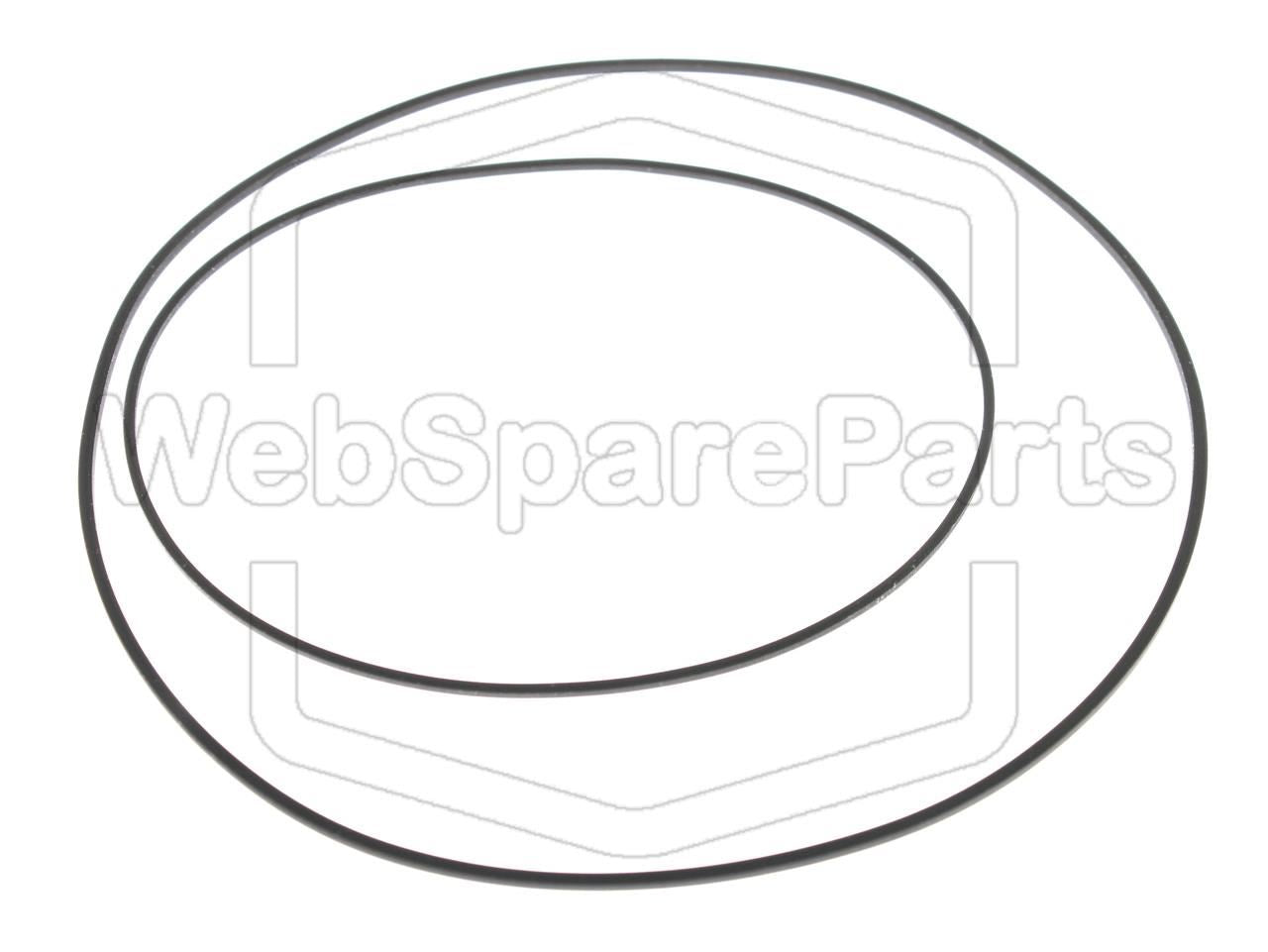 Belt Kit for Philips D8714 Radio Cassette Recorder