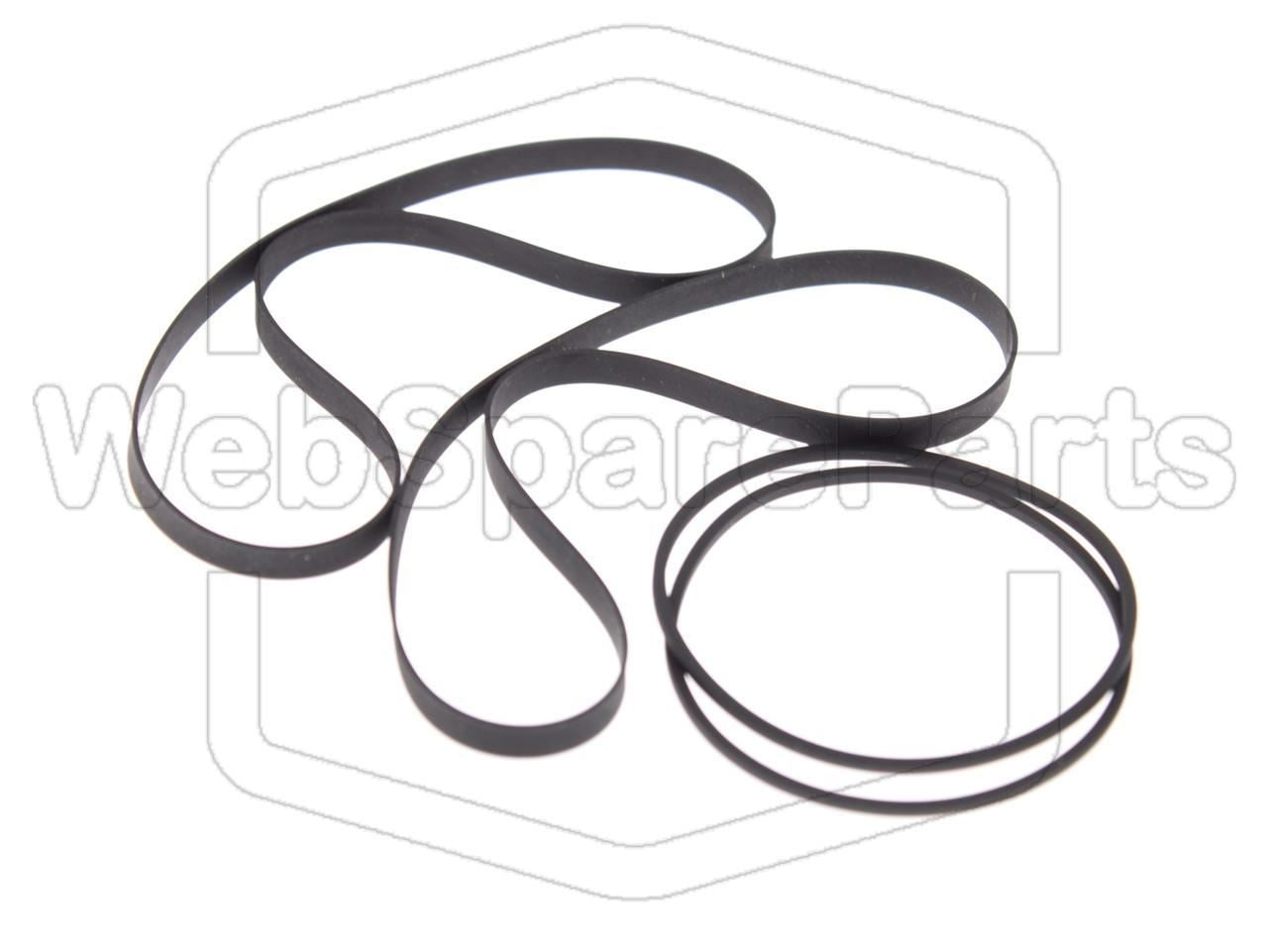 Kit cinghie per doppio piastra a cassette Kenwood XF-5