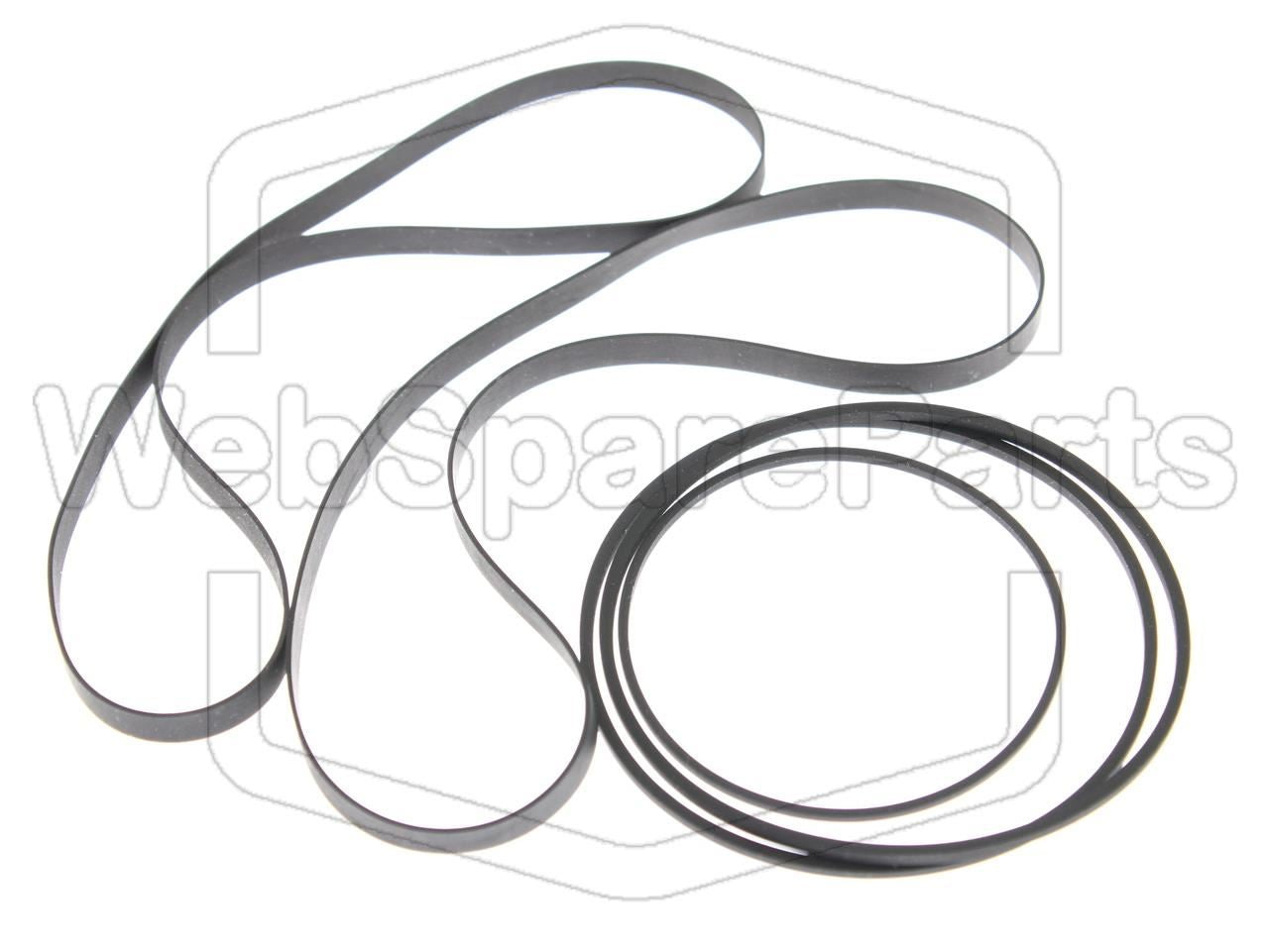 Kit cinghie per registratore cassette radio Sharp GF-575