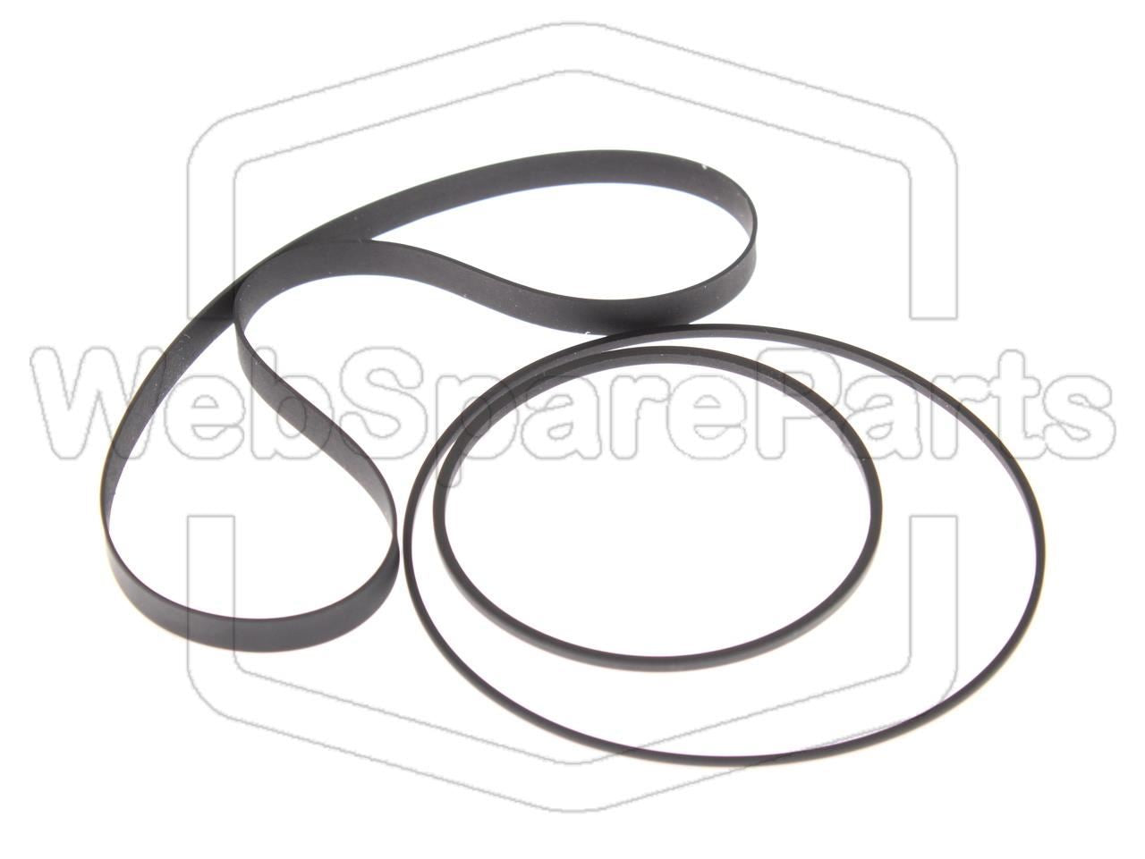 Kit cinghie per piastra a cassette stereo Sony TC-78