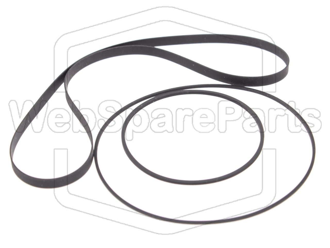 Kit cinghie per piastra a cassette Akai CS-M4