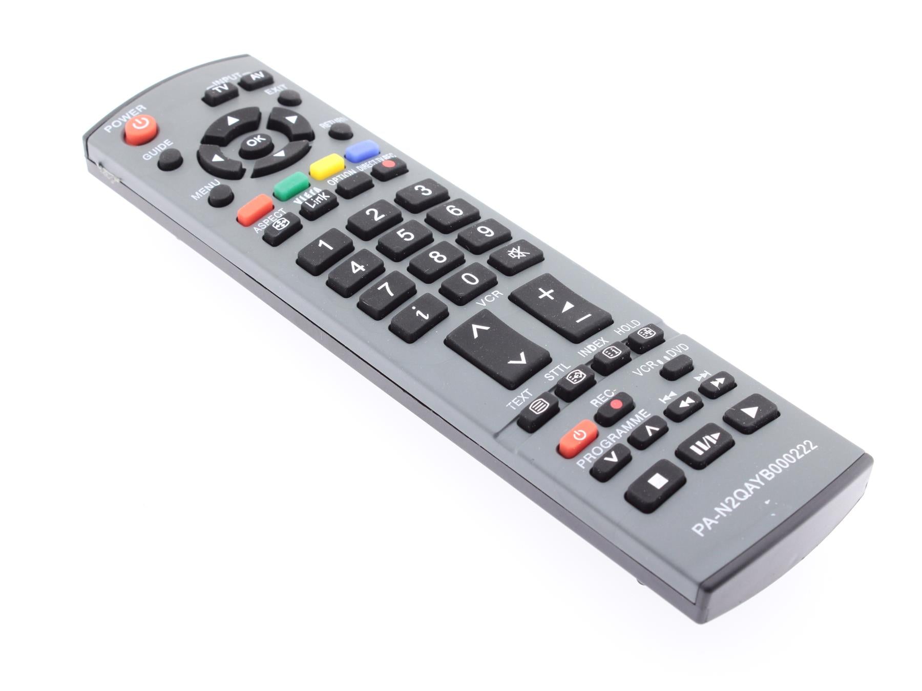 Replacement TV Remote Control for Panasonic N2QAYB000222