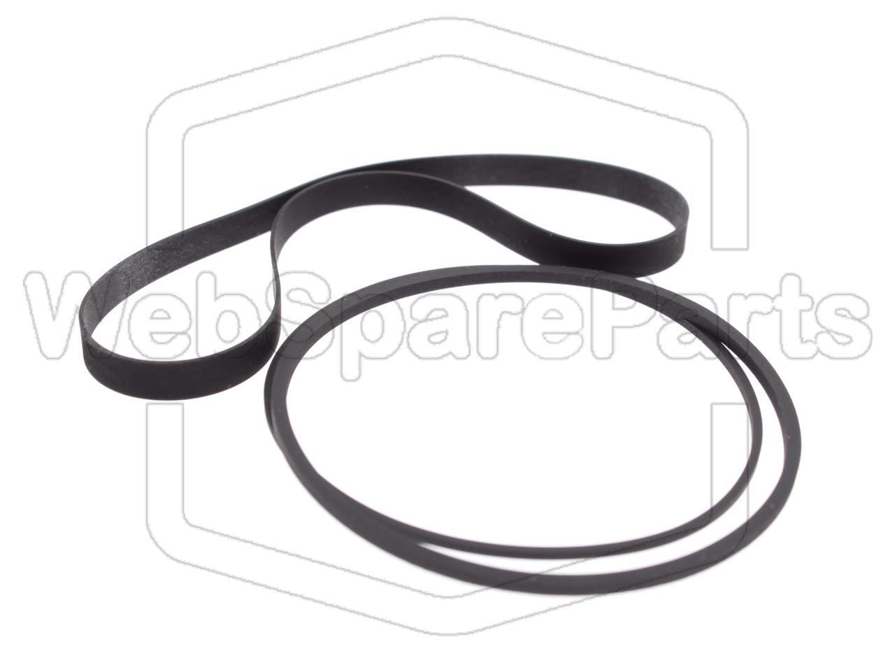Kit cinghie per piastra a cassette Sanyo C-7