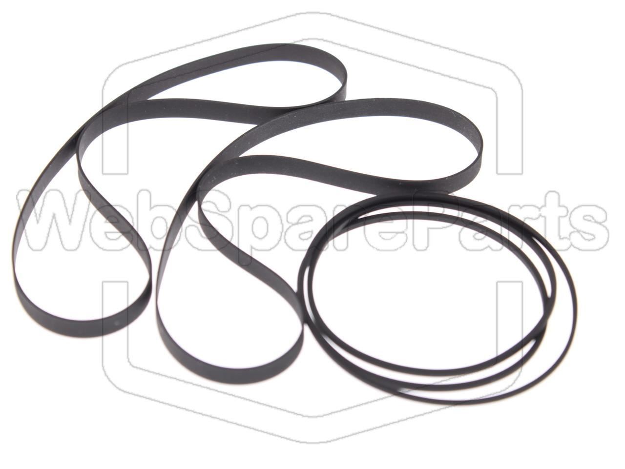 Kit cinghie per doppio piastra a cassette Kenwood X-7WS