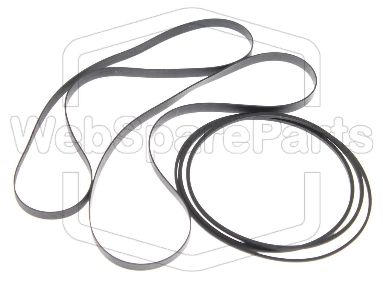Kit cinghie per doppio piastra a cassette Sharp RT-5050H