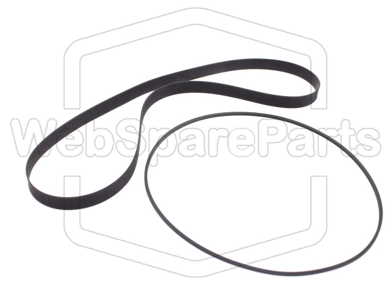Kit cinghie per piastra a cassette Teac-Tascam 122B