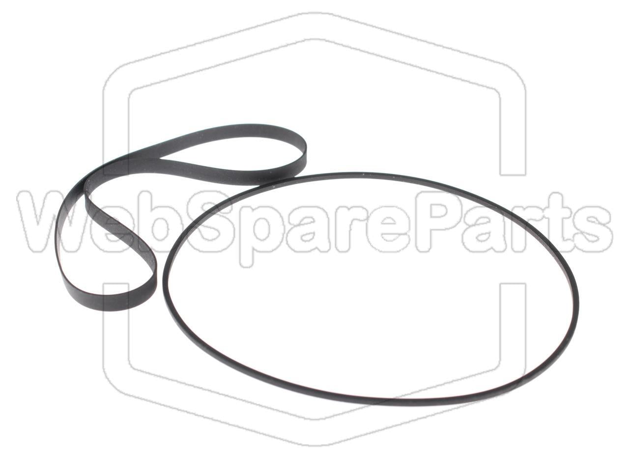 Kit cinghie per piastra a cassette digitale Philips DCC380