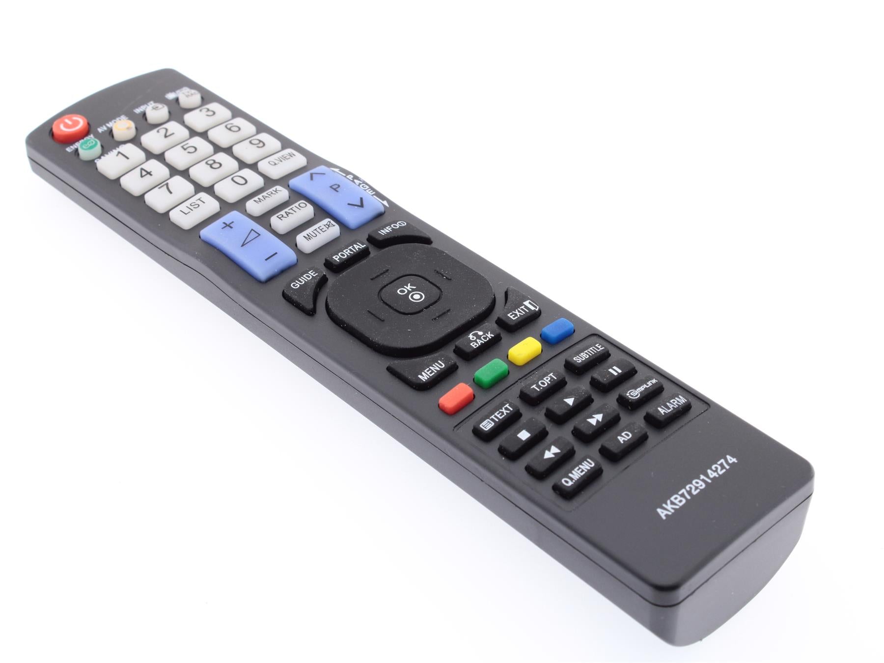 Replacement TV Remote Control for LG AKB72914274