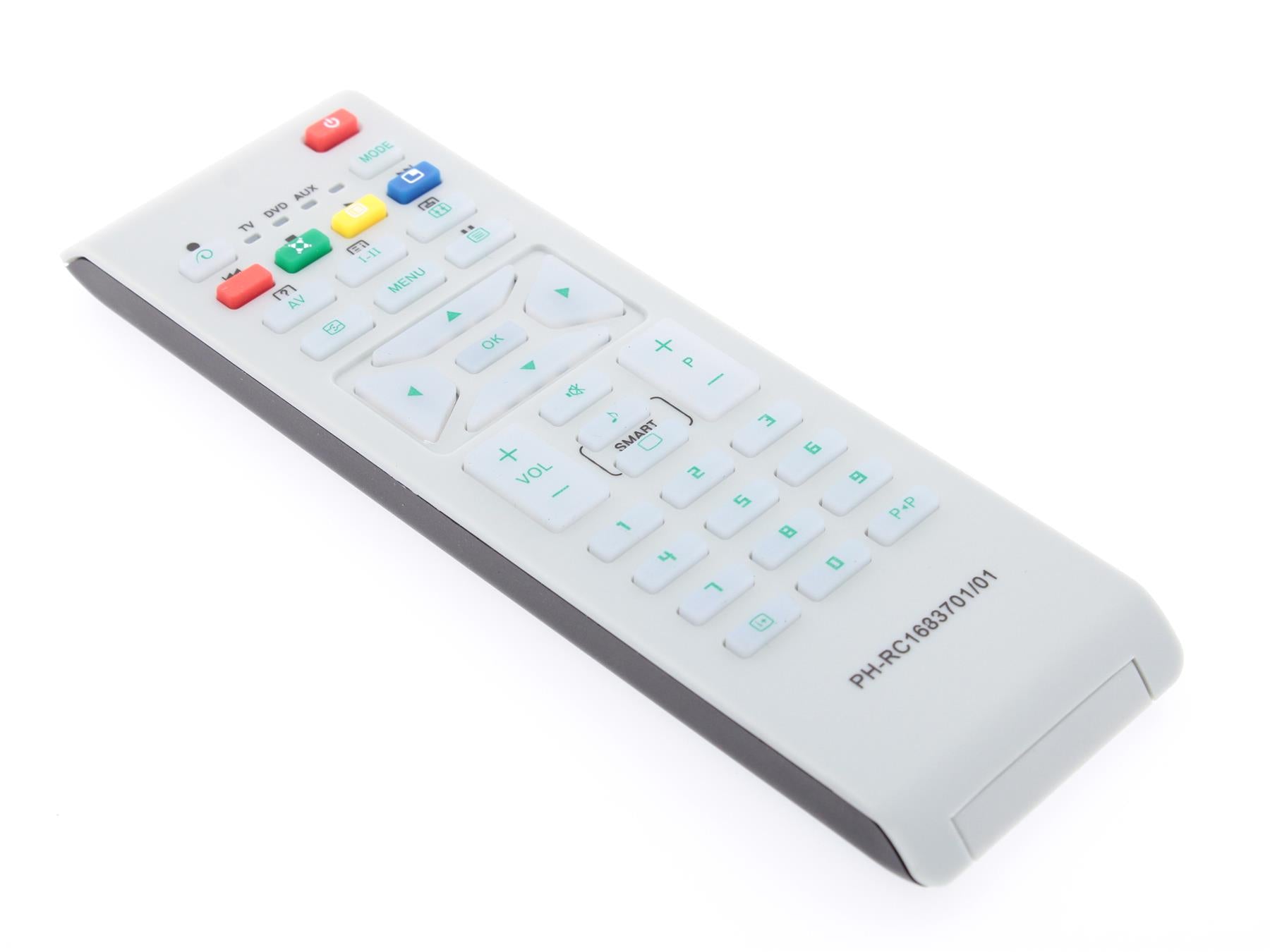 Replacement TV Remote Control for Philips RC1683701/01H, 3139 238 11832