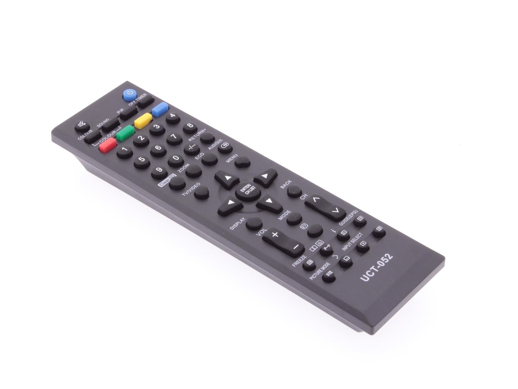 Replacement TV Remote Control for JVC UCT-052