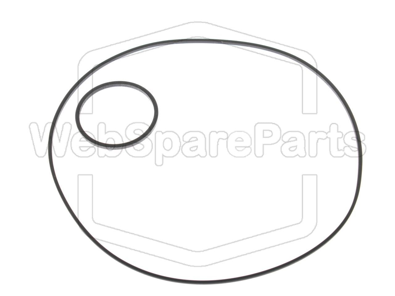 Belt Kit for Philips 22RR500 Radio Cassette Recorder