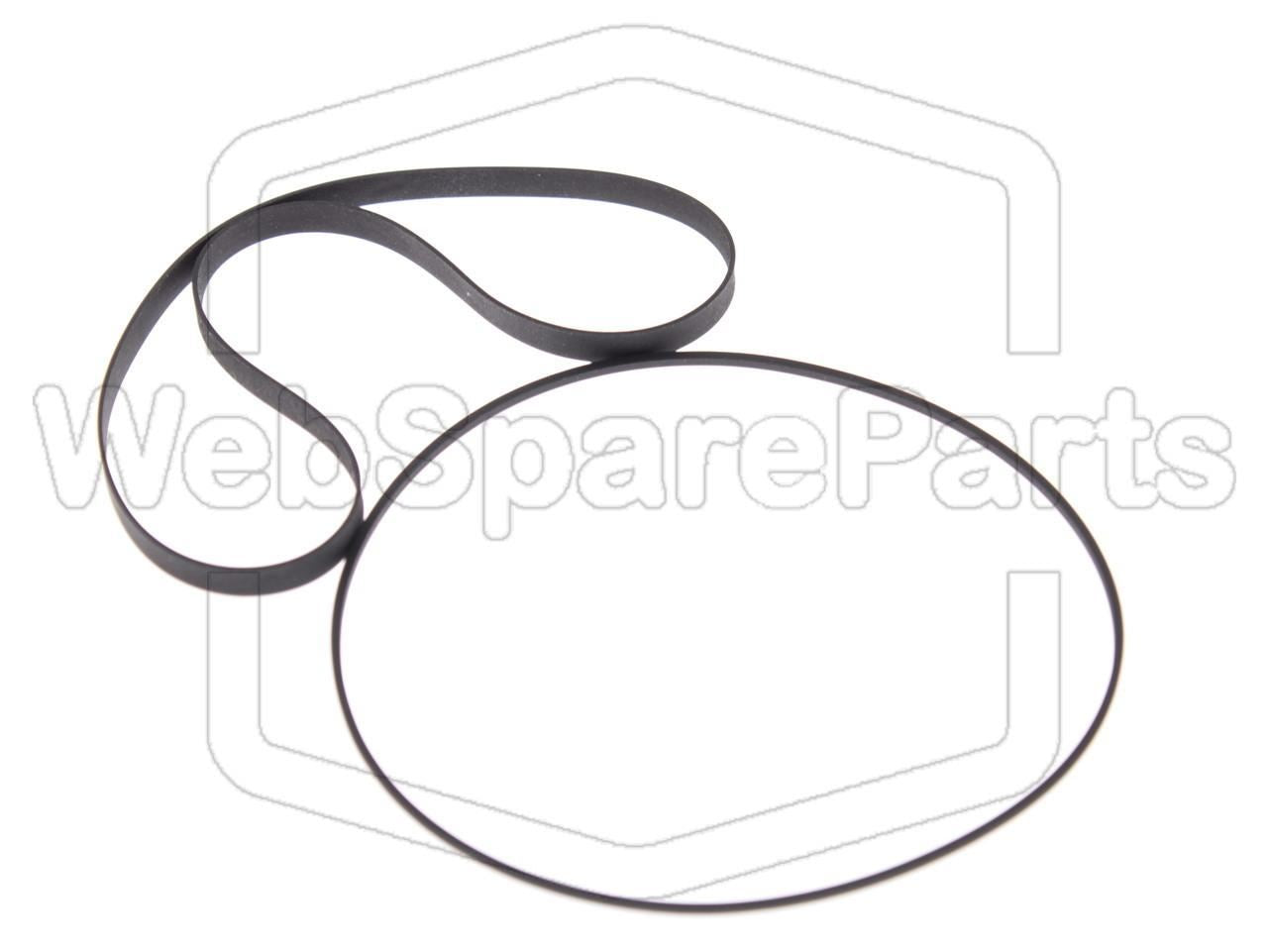 Kit cinghie per piastra a cassette stereo Kenwood KX-440HX