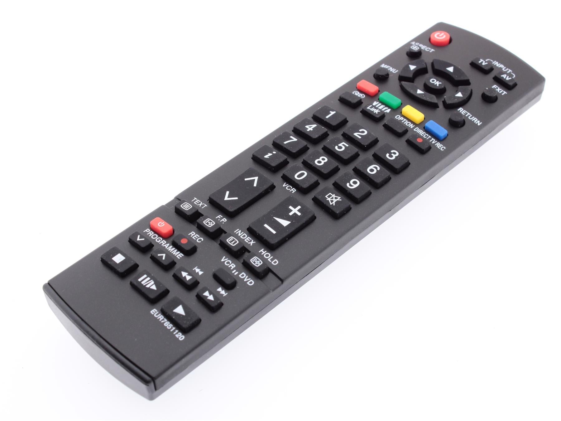 Replacement TV Remote Control for Panasonic EUR7651120