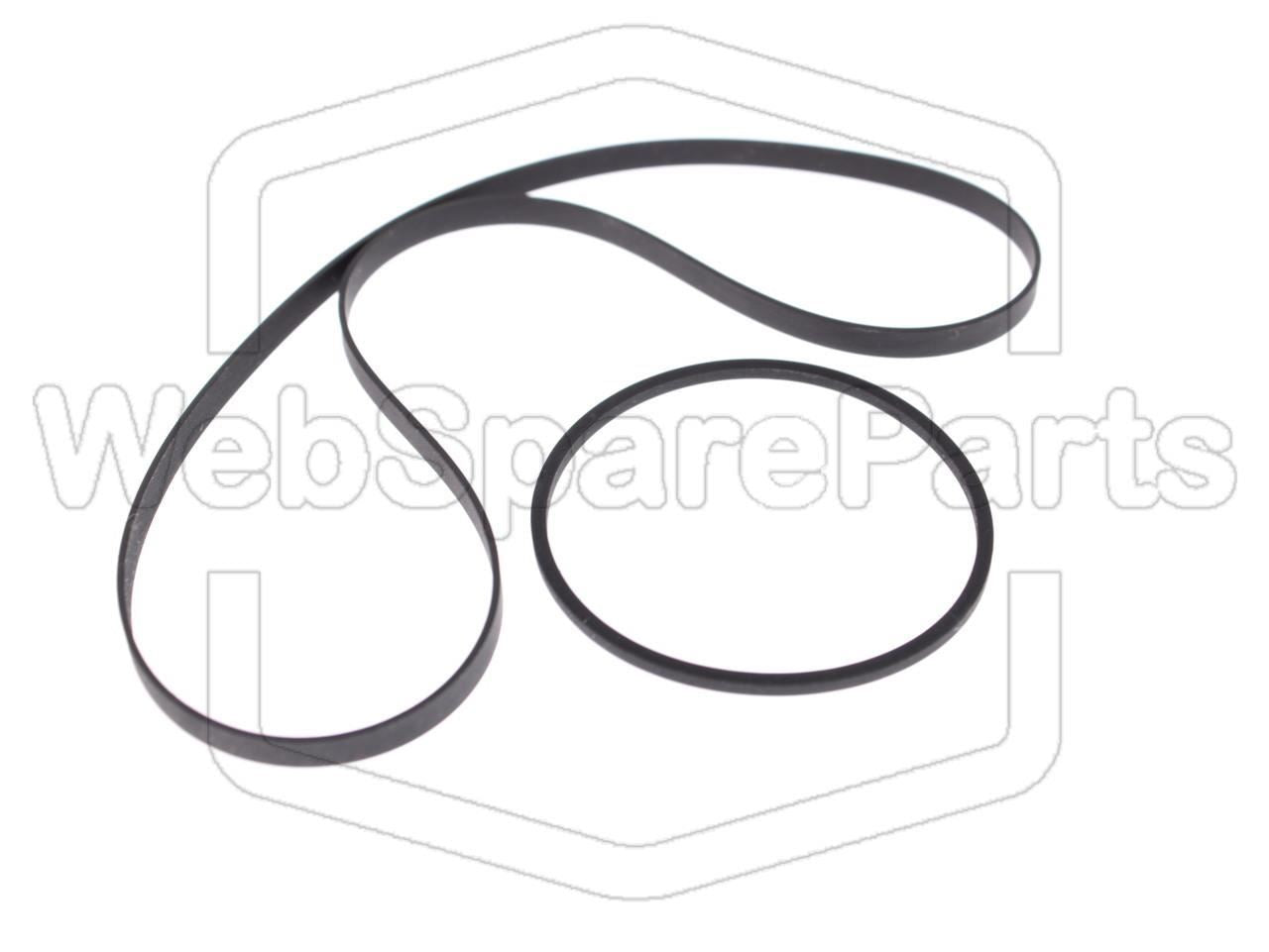 Kit cinghie per piastra a cassette stereo Grundig CNF 350