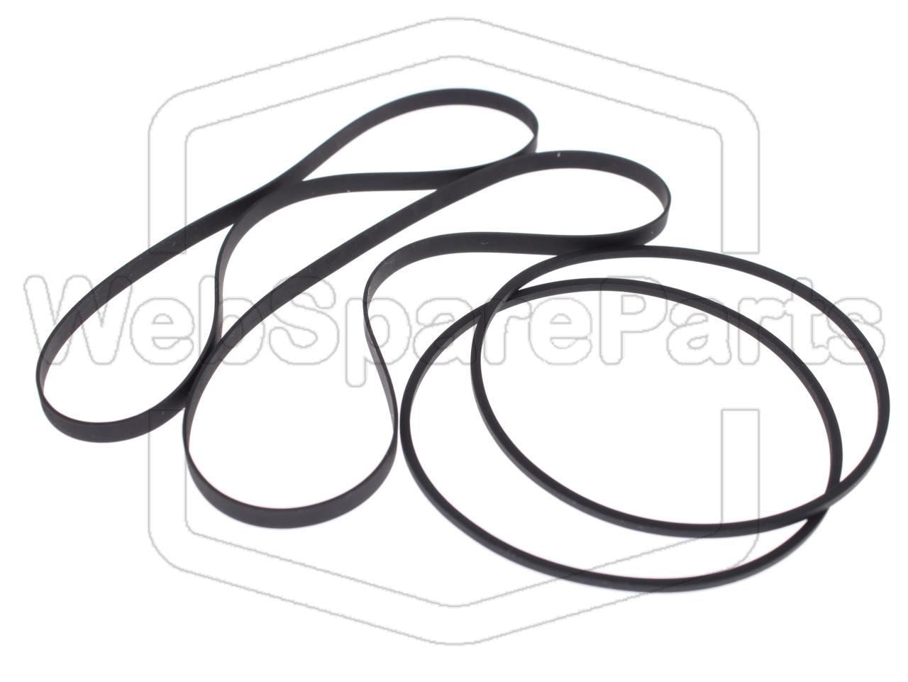 Kit cinghie per doppio piastra a cassette Kenwood KRX-793