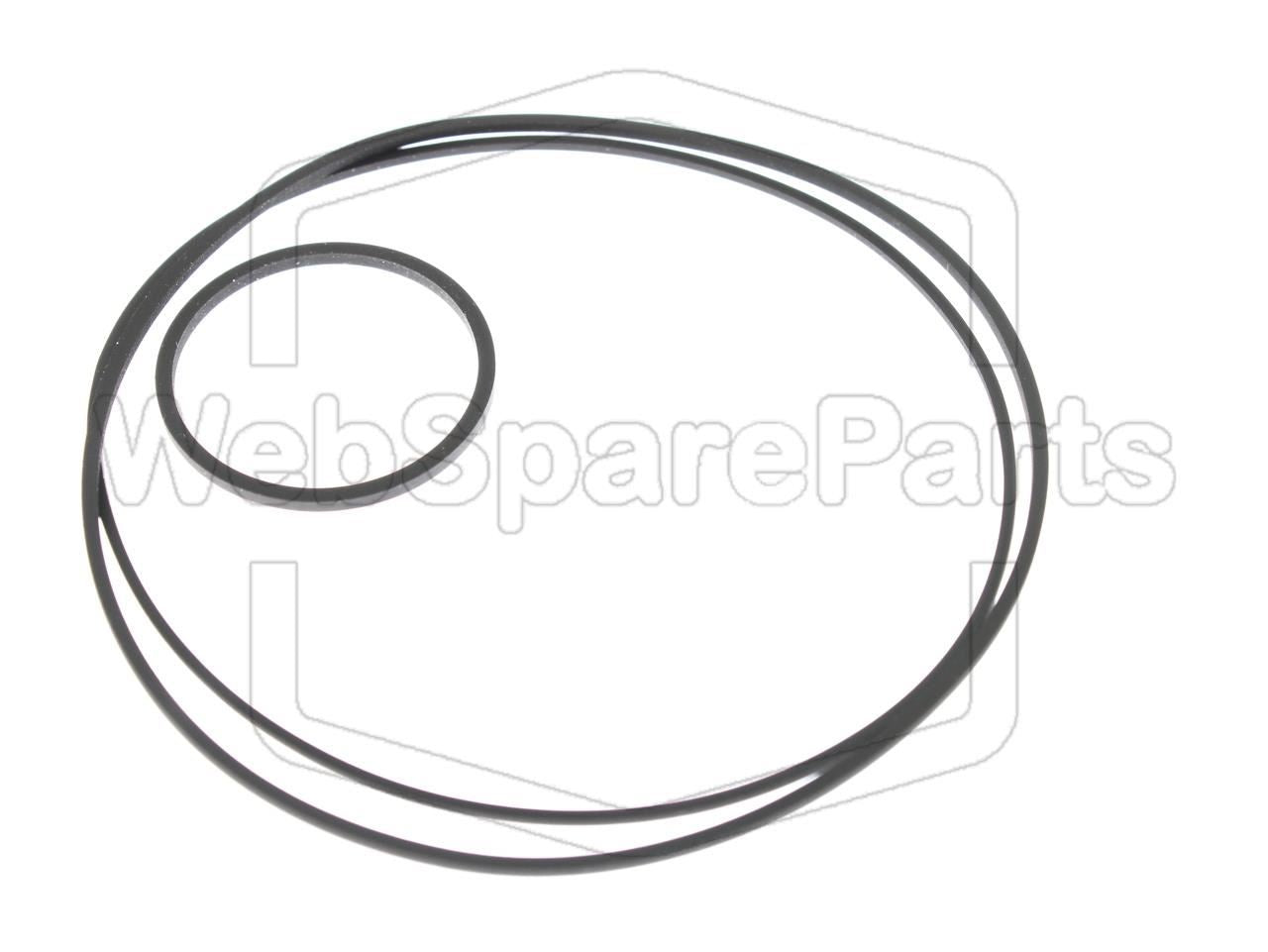 Belt Kit for Philips N2400 Cassette Deck