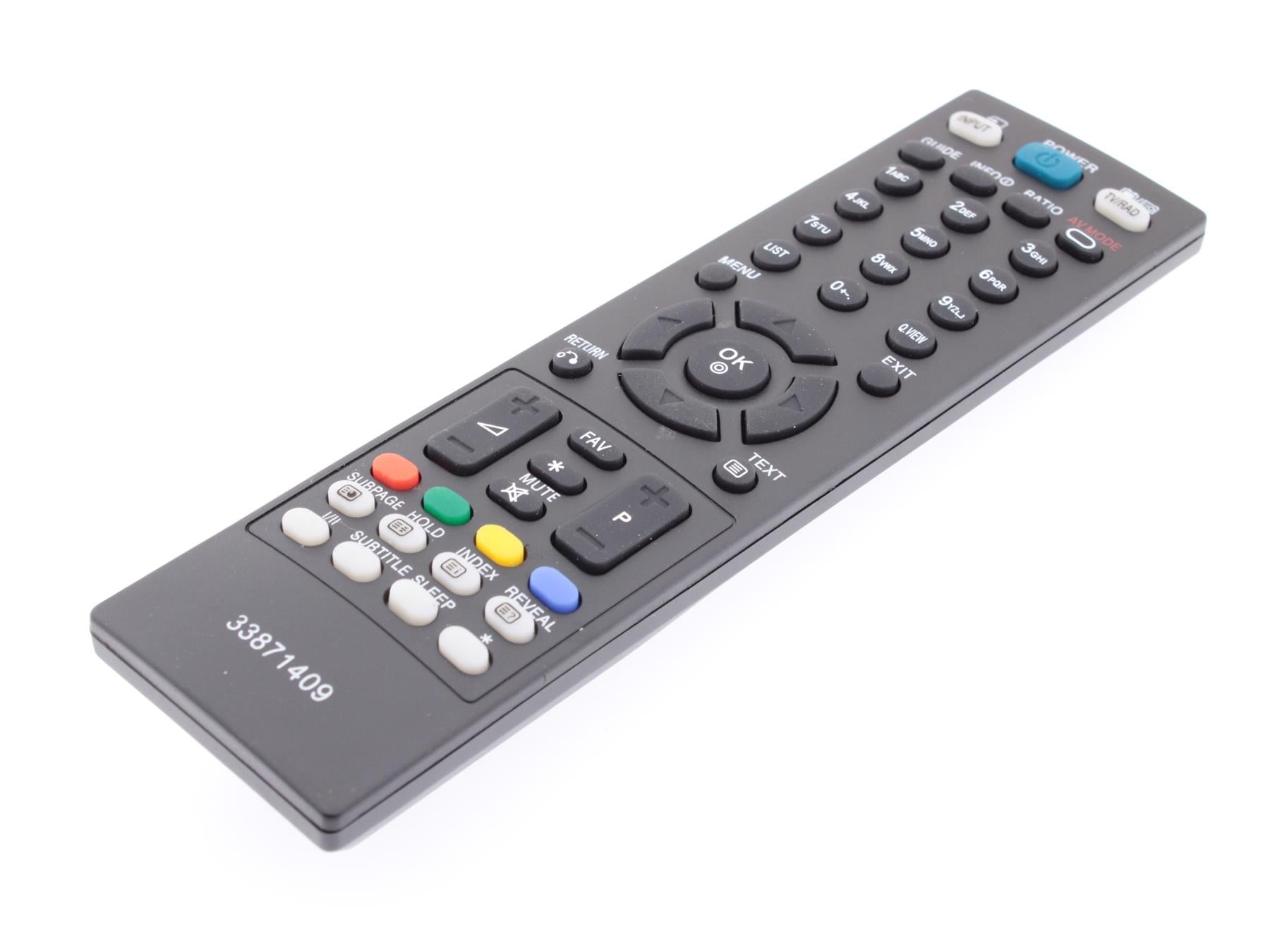 Replacement TV Remote Control for LG AKB33871409