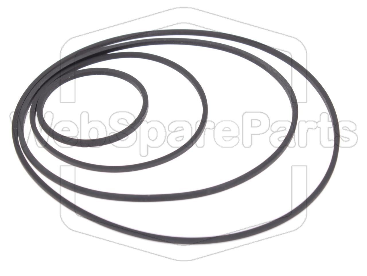 Kit cinghie per piastra a cassette stereo Aiwa AD-6300