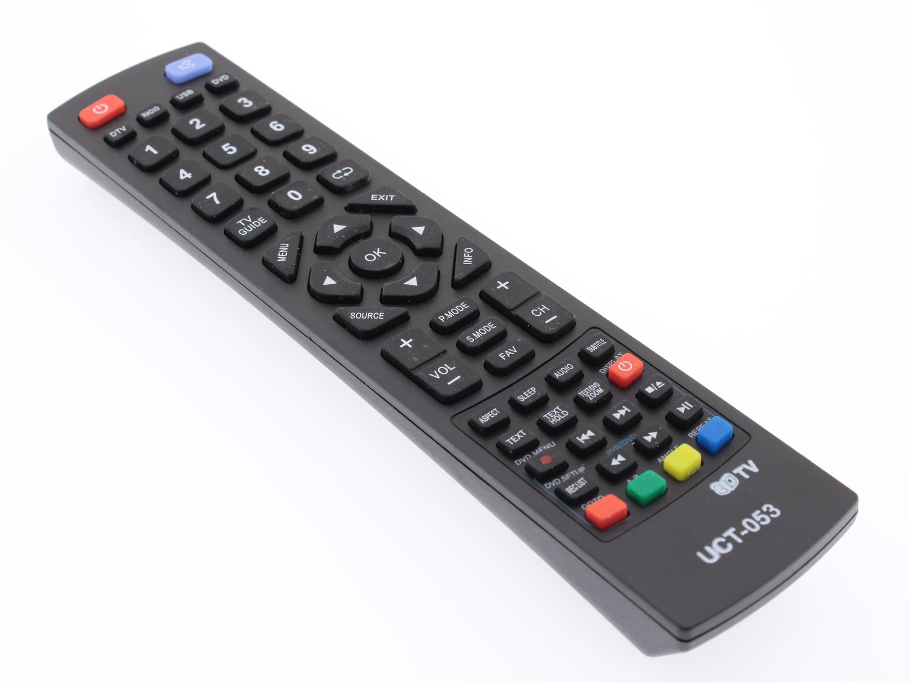 Replacement TV Remote Control for Blaupunkt UCT-053