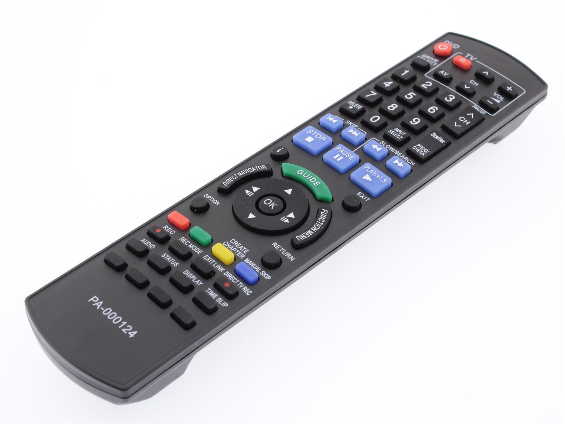 Replacement TV Remote Control for Panasonic N2QAYB000124