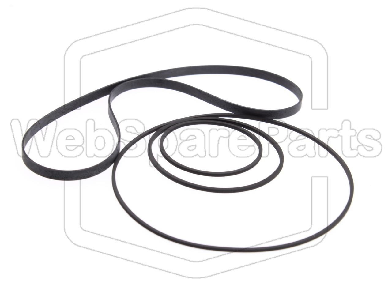 Kit cinghie per piastra a cassette Technics RS-M07