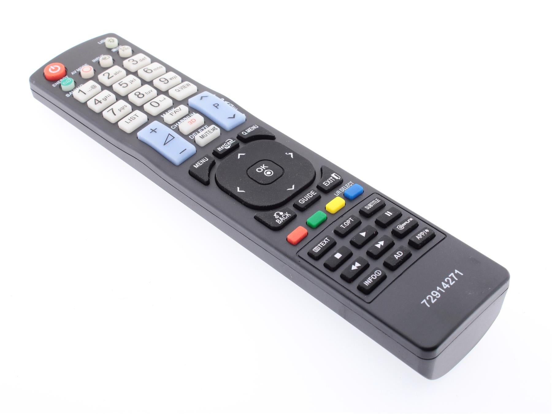 Replacement TV Remote Control for LG AKB72914271