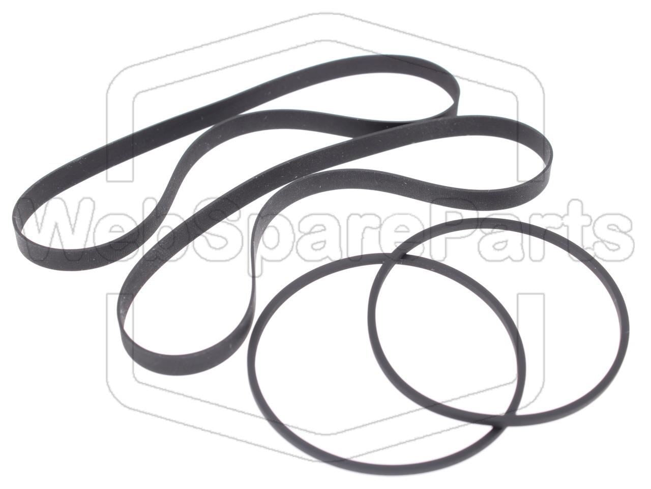 Kit cinghie per piastra a cassette Akai HX-M830W