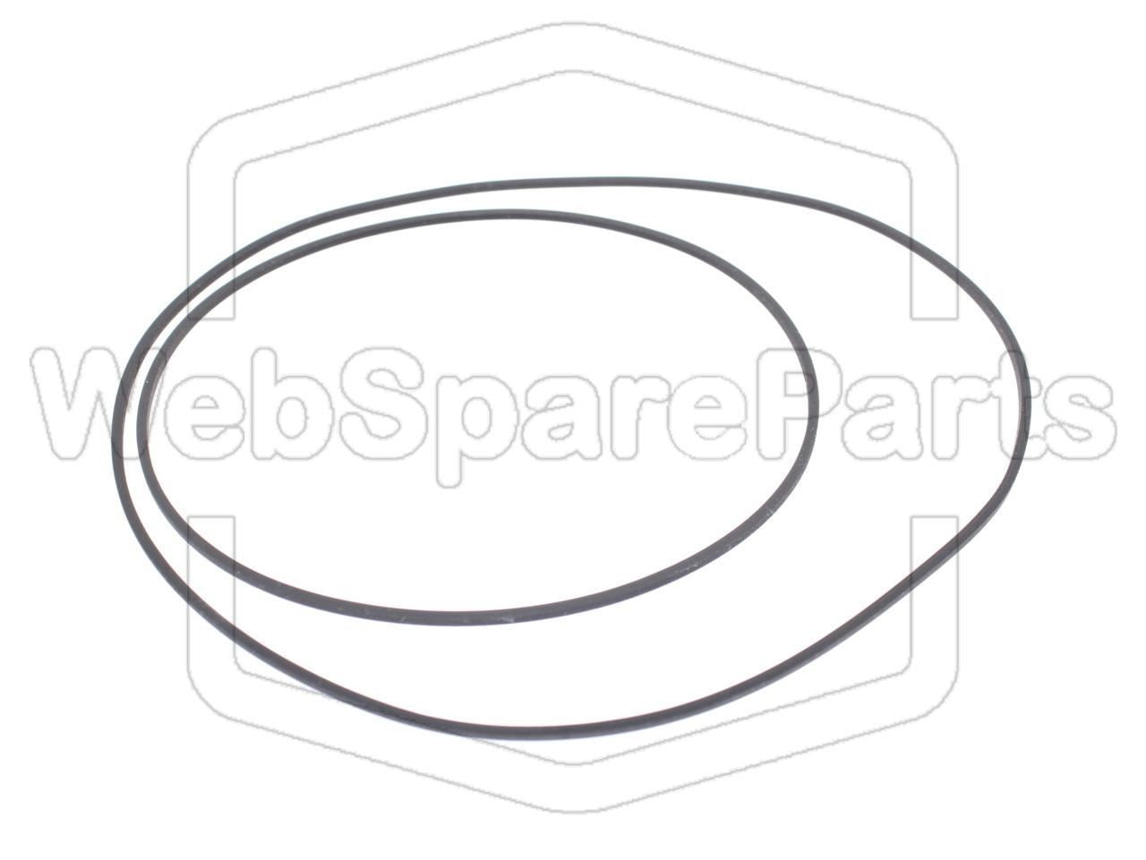 Kit cinghie per registratore cassette radio Sony CFD-66S
