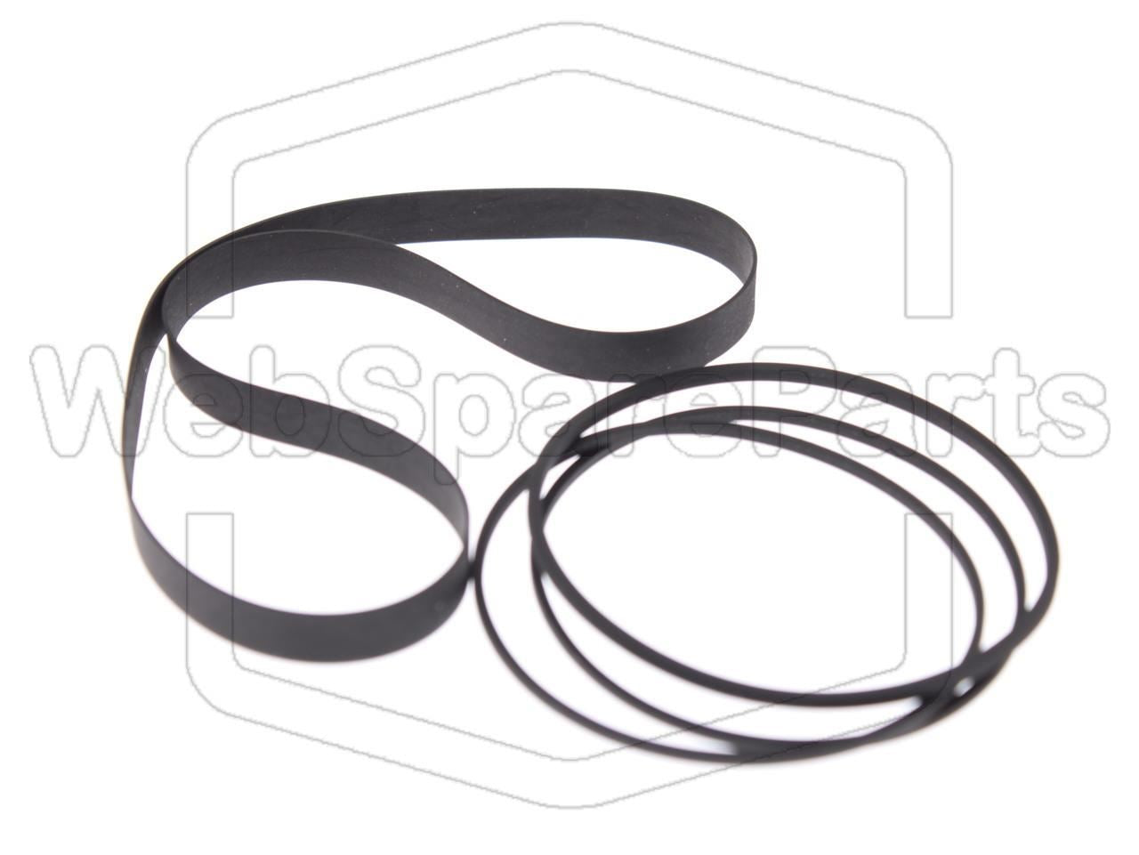 Kit cinghie per piastra a cassette stereo Kenwood KX-400(B)