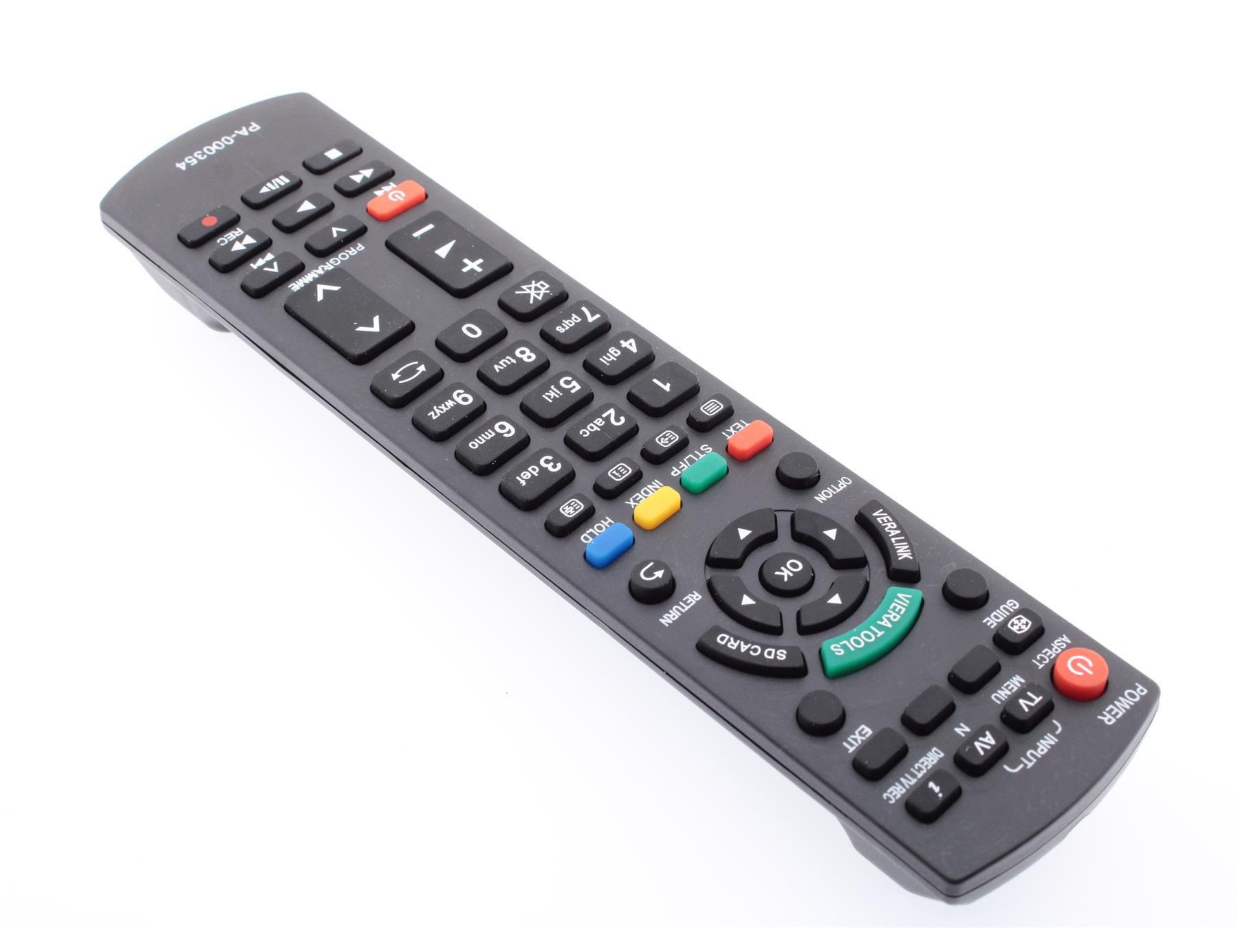 Replacement TV Remote Control for Panasonic N2QAYB000354