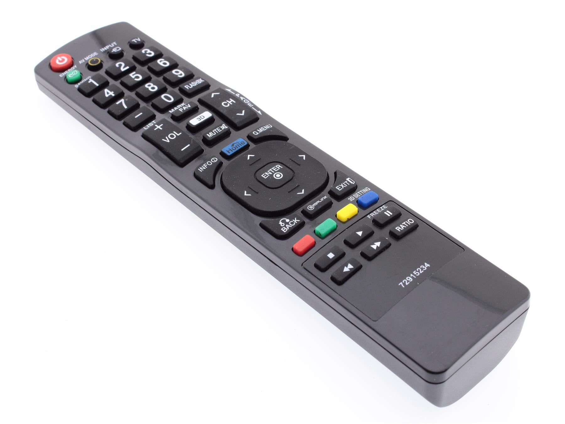 Replacement TV Remote Control for LG AKB72915234