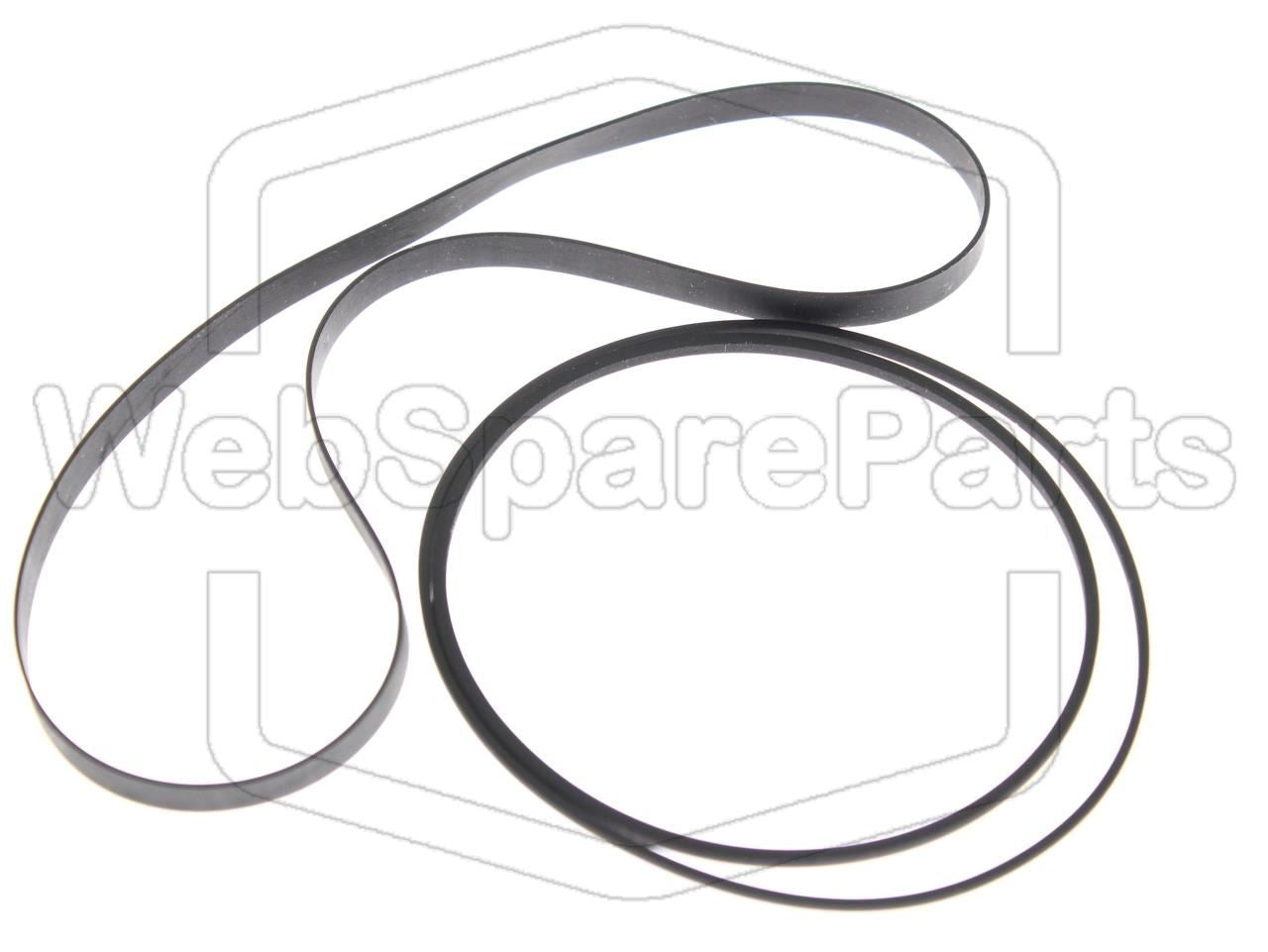 Kit cinghie per piastra a cassette Sharp SC-1250 H