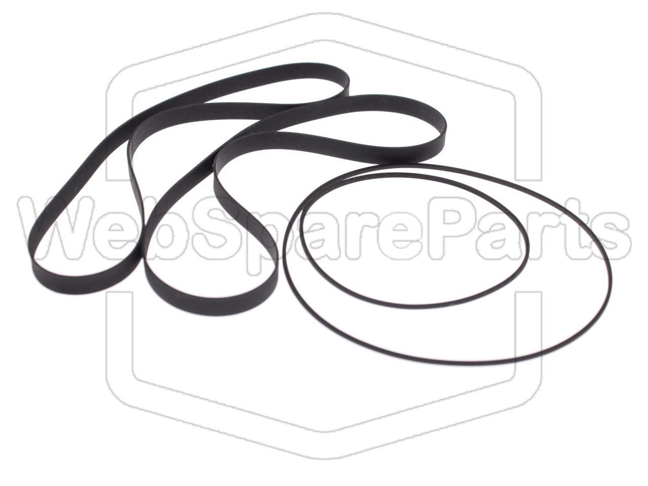 Kit cinghie per piastra a cassette Aiwa FX-W50