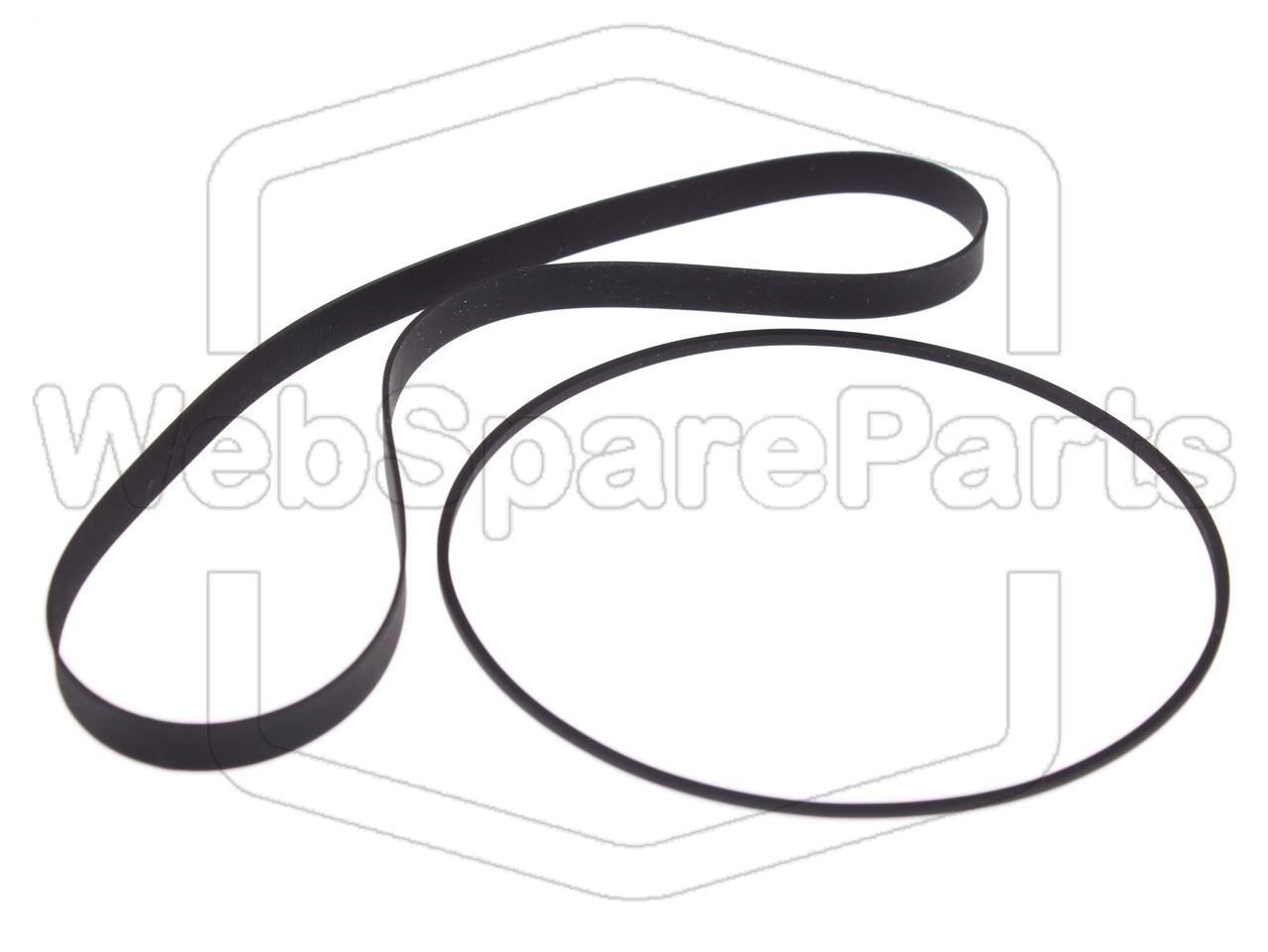 Kit cinghie per piastra a cassette stereo Kenwood KX-770R